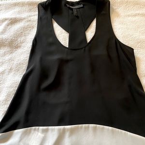 BCBG Open Back Tank